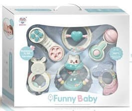 רעשנים איכותיים לתינוק 6 יחידות