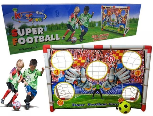 שער אימון כדורגל גודל 1.20 כולל כדור ומשאבה