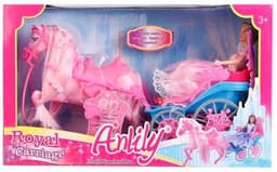 בובת ANLILY סוס כרכרה מפואר