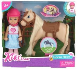 בובת קיקי לאב עם סוס
