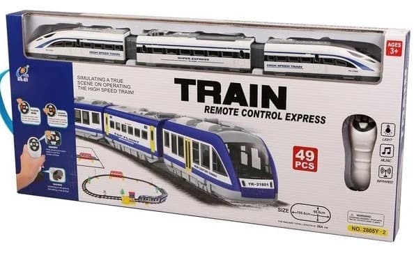 רכבת מסלול מטרו על שלט 49 חלקים