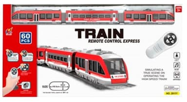 רכבת מסלול מטרו על שלט 49 חלקים