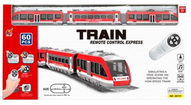 רכבת מסלול מטרו על שלט 49 חלקים
