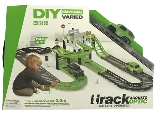 רכב מסלול לגו 49 חלקים כולל גשר