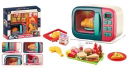 מיקרוגל חשמלי כולל סנדוויצים והמבורגר להכנה