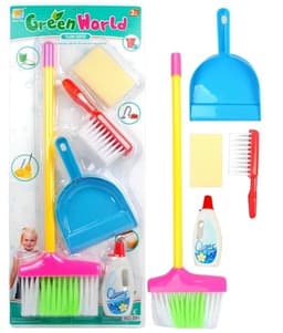 ערכת ניקיון כוללת מטאטא ויאה