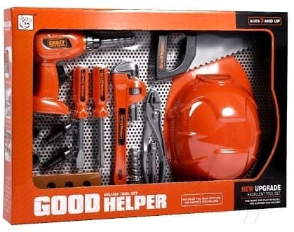 ערכת כלי עבודה 8 חלקים כולל כובע ומקדחה