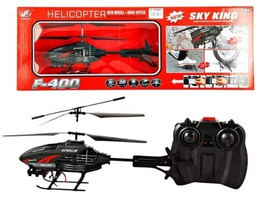 מסוק שלט שחור 2.5 ערוצים