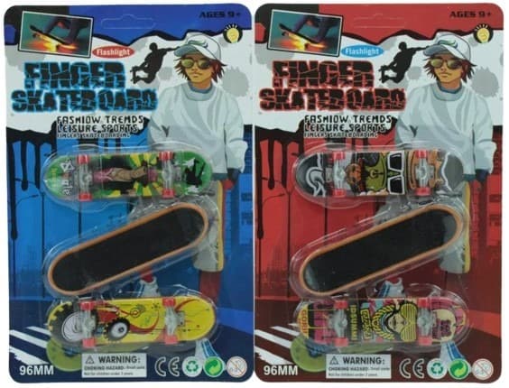 סקייטבוארד אצבעות 3 יחידות