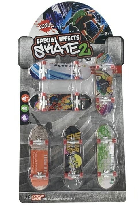 סקייטבוארד אצבעות 6 יחידות