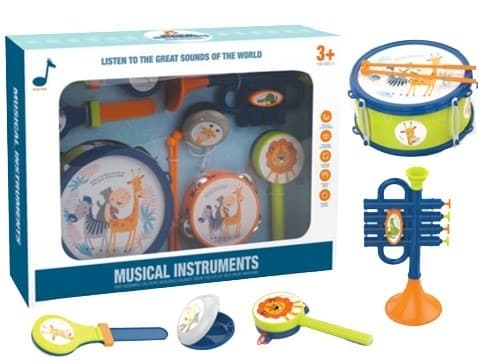 כלי נגינה חיות 7 חלקים