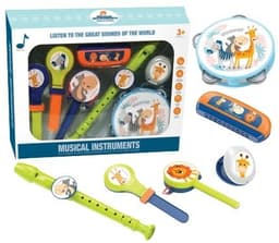 כלי נגינה חיות 7 חלקים