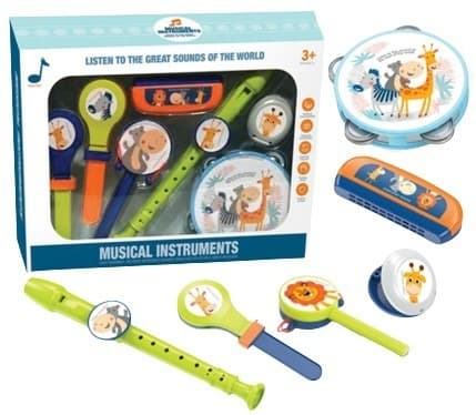 כלי נגינה חיות 7 חלקים