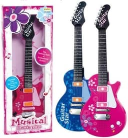 גיטרה חשמלית גודל 57 ס"מ כולל אורות ומוזיקה