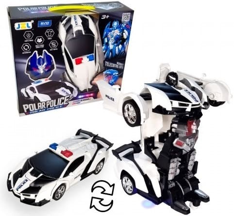 מכונית רובוט שלט עם שלט שעון 4 כיוונים