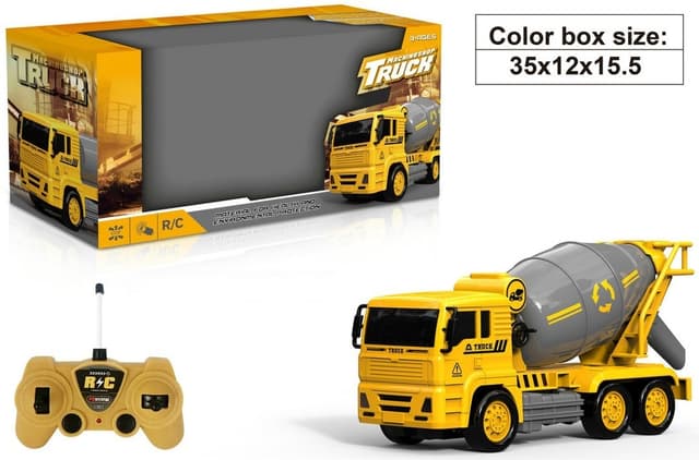 משאית מערבל בטון שלט