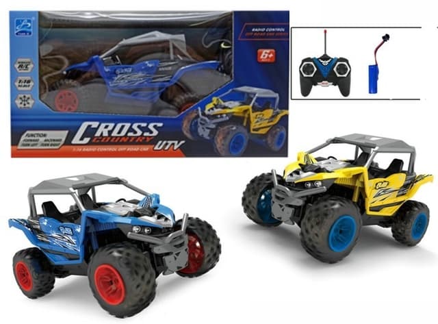 מכונית שלט RZR 4 כיוונים גודל 18 ס"מ כולל מטען USB