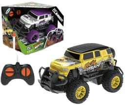 מכונית ג'יפ טויוטה שלט 4 כיוונים גודל 15 ס"מ בקופסת דיספליי פתוחה 19 ס"מ