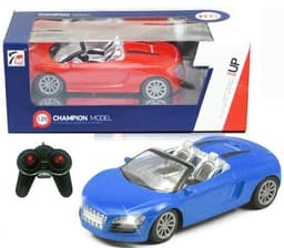 מכונית שלט CHAMPION דגם אאודי קבריולט 4 כיוונים גודל 1:20