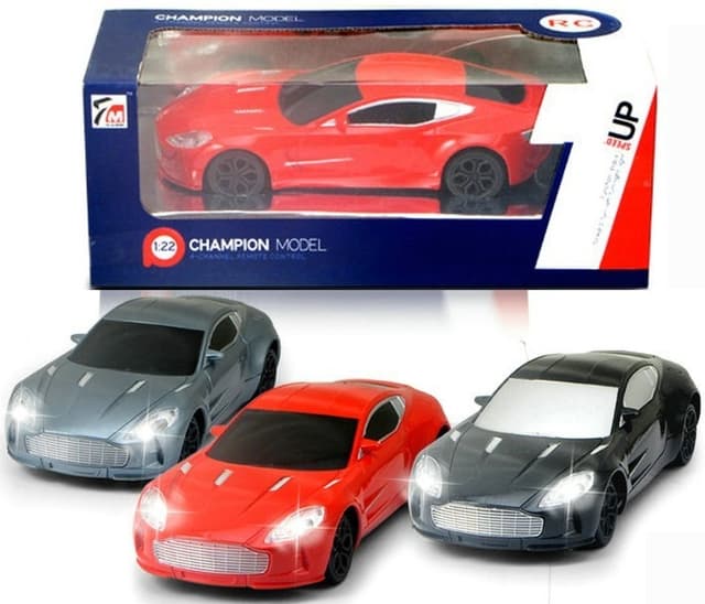 מכונית שלט CHAMPION דגם אסטון מרטין 4 כיוונים גודל 1:22