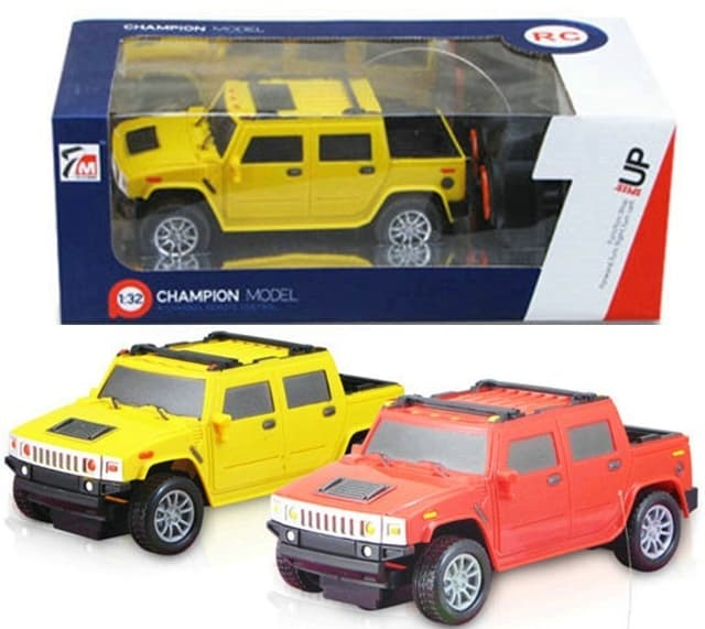 מכונית שלט CHAMPION דגם המר 4 כיוונים גודל 1:32