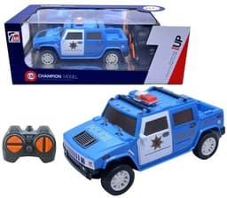 מכונית שלט CHAMPION דגם המר משטרה 4 כיוונים גודל 1:32