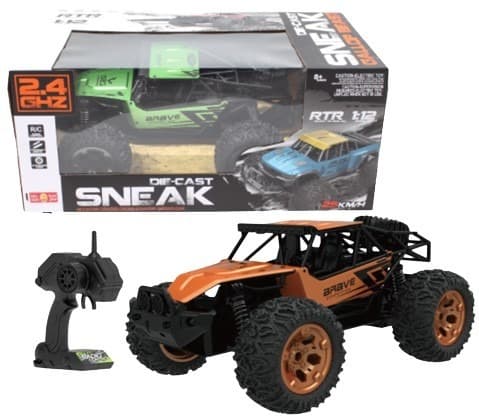 מכונית באגי שלט מתכת מהירות 25 קמש 4 כיוונים גדול 34 ס"מ