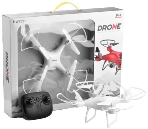 רחפן איכותי לבן כולל WIFI מצלמה 300000 ומטען USB