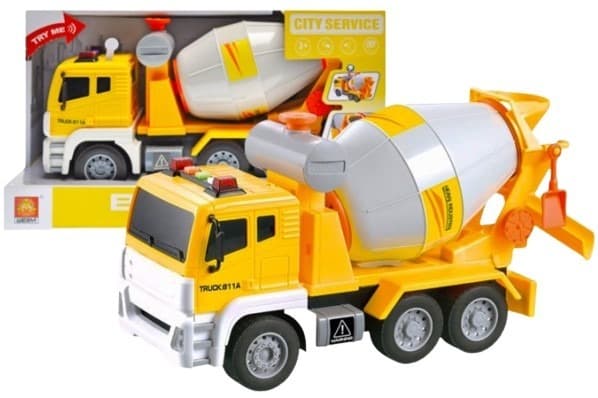 מערבל בטון כולל צלילים ואורות גודל 31 ס"מ כולל סוללות