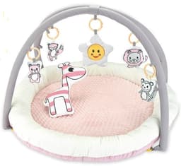 שטיח אוניברסיטה חיות איכותי וורוד לתינוקת