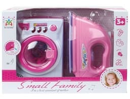 מכונת כביסה ומגהץ סוללות