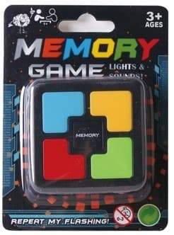 סיימון ריבוע משחק זיכרון מנגן כולל אורות ומוזיקה