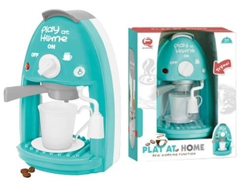 כלי מטבח ליין תכלת מכונת אספרסו חשמלית כולל אורות ומוזיקה