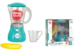 כלי מטבח ליין תכלת בלנדר חשמלית כולל אורות ומוזיקה