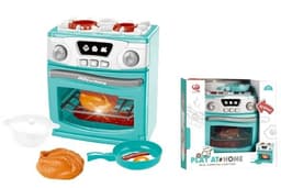 כלי מטבח ליין תכלת תנור חשמלית כולל אורות ומוזיקה