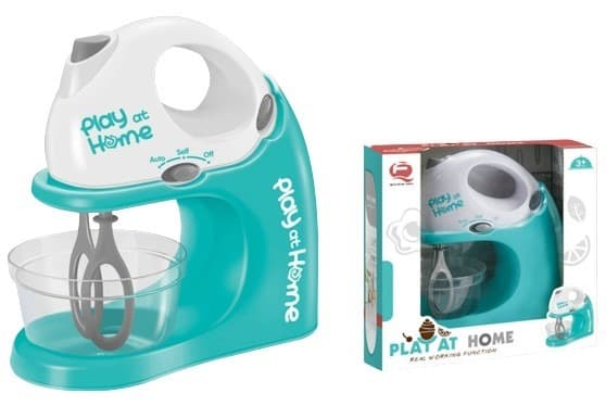 כלי מטבח ליין תכלת מיקסר חשמלית כולל אורות ומוזיקה