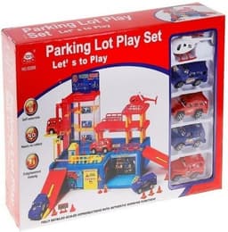 חניון מכוניות כולל 5 מכוניות