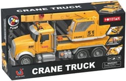 משאית מנוף כולל צלילים ואורות גודל 38 ס"מ כולל סוללות