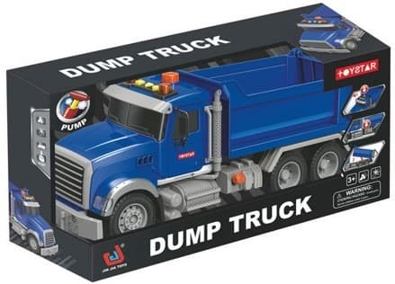 משאית אפר כולל צלילים ואורות גודל 38 ס"מ כולל סוללות