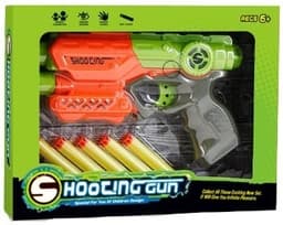 רובה חצים ירוק כולל 5 חצים