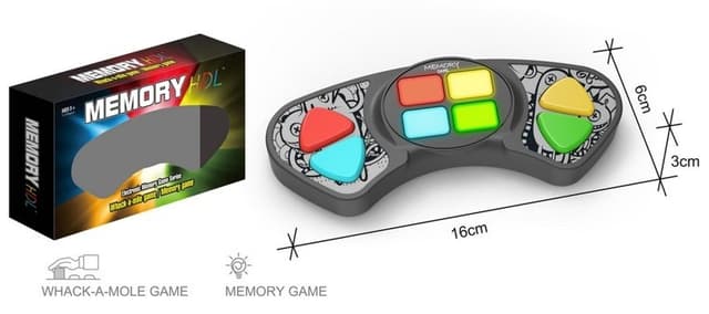 סיימון משחק זיכרון מנגן כולל אורות ומוזיקה