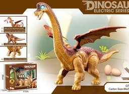 דינוזאור ענק עם כנפיים מטיל בייצים