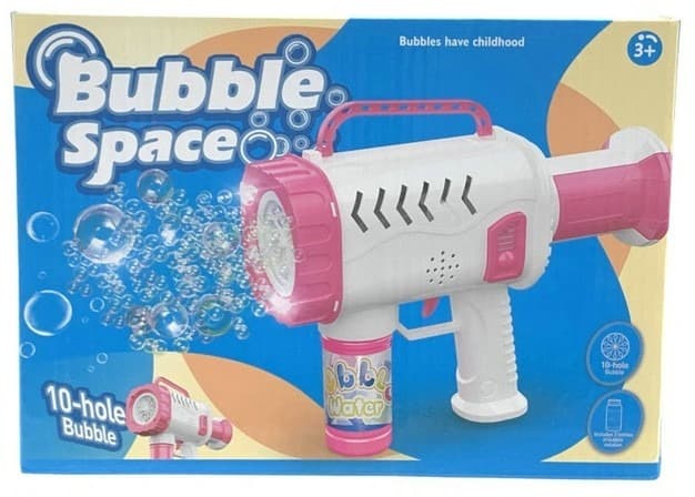 רובה בועות סבון חשמלי 12 יציאות