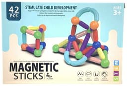 הרכבות מגנטים 42 חלקים