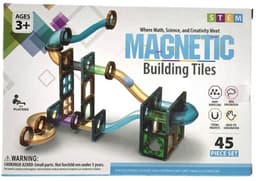 הרכבות מגנטים גן שעשועים 45 חלקים