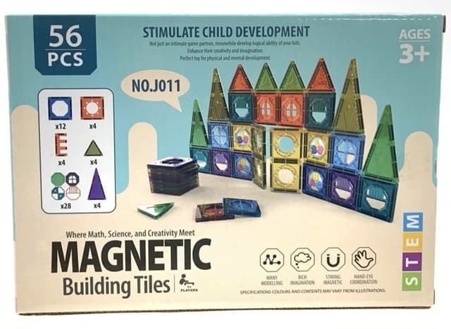 הרכבות מגנטים 56 חלקים