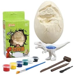 ביצה ארכיאולוגיה דינוזאור כולל צבעי גועש לצביעה