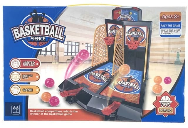 משחק קלע לסל לזוג ילדים