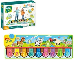 שטיח צלילים חיות ומספרים כולל אורות ומוזיקה