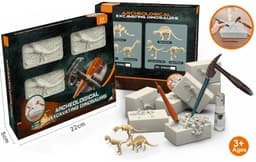 ערכת ארכיאולוגיה לחפירה ומציאת דינוזאורים